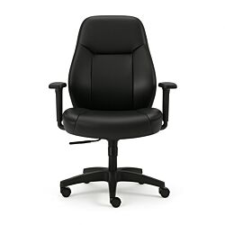 Bürodrehstuhl "Georgia" - schwarz